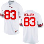 Men's Ohio State Buckeyes #83 Terry McLaurin White Nike NCAA College Football Jersey March CTL5544TX